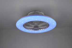 Wentylator Trio RL Wentylator sufitowy z lampą LED RGB STRALSUND R62522987 srebrny 4