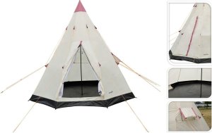 Namiot turystyczny Redcliffs Namiot tipi 250x250x240cm beżowy Redcliffs 5