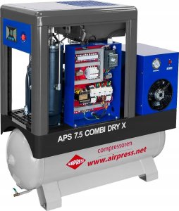 Sprężarka Airpress KOMPRESOR śrubowy APS 7.5 COMBI DRY X 16