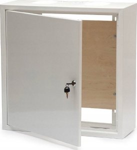 Szafa Lexi-NET LEXI-Net univerzální skříň Basic 500x500x200 mm, montážní deska, bílá 5