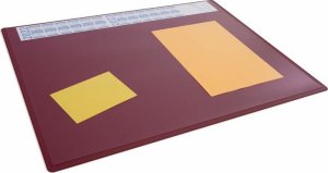 Durable DURABLE Schreibunterlage PP mit Jahreskaleder 650x500cm rot 3