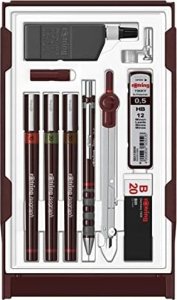 Rotring ROTRING isograph College Set - zestaw 3 0,2 / 0,4 / 0,6 3