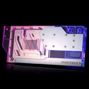 Phanteks PHANTEKS Glacier G40 RTX 4090 Waterblock with Backplate for Gigabyte, D-RGB - chrome 2