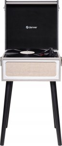 Gramofon Denver Gramofon retro na nóżkach Denver VPR-250 z radiem FM, BT i USB 5