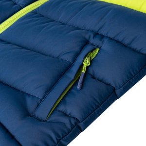 Bejo Dziecięca kurtka zimowa pikowana Bejo Baldey Ii Kdb estate blue/lime green rozmiar 128 6