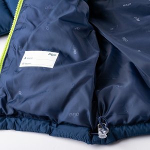 Bejo Dziecięca kurtka zimowa pikowana Bejo Baldey Ii Kdb estate blue/lime green rozmiar 128 9