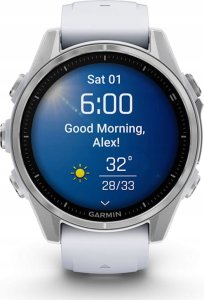 Zegarek sportowy Garmin Fenix 8 AMOLED Biały (010-02903-00) 10