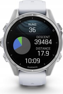 Zegarek sportowy Garmin Fenix 8 AMOLED Biały (010-02903-00) 6