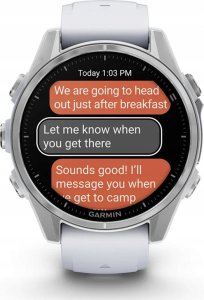Zegarek sportowy Garmin Fenix 8 AMOLED Biały (010-02903-00) 8