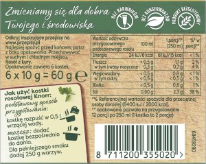 KNORR Knorr Rosół z kury 60 g (6 x 10 g) 3