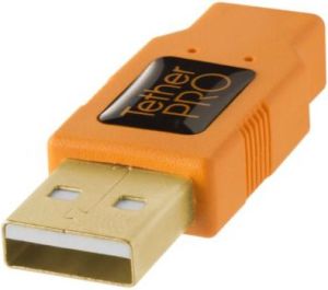 Tether Tools USB-A - 4.6 m Pomarańczowy (CU5430ORG) 3