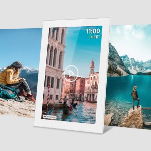 Ramka cyfrowa Kruger&Matz Cyfrowa ramka na zdjęcia FRAMEO Wi-Fi 10,1" biała 11