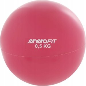 Eb Fit PIŁKA WAGOWA Z OBCIĄŻENIEM 0,5 KG RÓŻOWA ENERO FIT 4