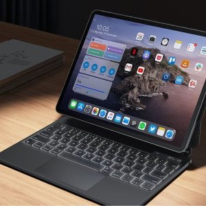 Usams USAMS Etui ochronne z klawiaturą iPad Pro 12,9" czarny/black Miaoke Series IPP12MG01 (US-BH876) 13