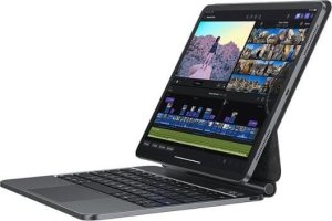 Usams USAMS Etui ochronne z klawiaturą iPad Pro 12,9" czarny/black Miaoke Series IPP12MG01 (US-BH876) 2