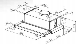Okap Faber COOKER HOOD FLEXA NG AM/XA50 FABER 2
