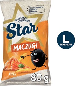 Star S.p.A Maczugi Chrupki kukurydziane o smaku pizzy 80 g 8