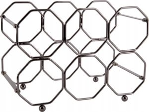 Vilde Stojak na wino HONEYCOMB, na 6 butelek, 31 x 22 x 16,5 cm 3