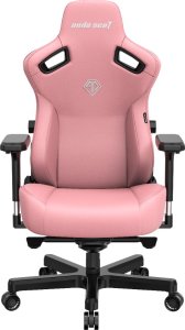 Fotel Anda Seat Fotel gamingowy skórzany Anda Seat Kaiser 3 L różowy obrotowy 2