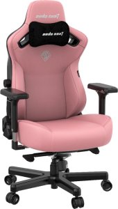 Fotel Anda Seat Fotel gamingowy skórzany Anda Seat Kaiser 3 L różowy obrotowy 3