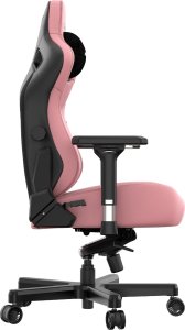 Fotel Anda Seat Fotel gamingowy skórzany Anda Seat Kaiser 3 L różowy obrotowy 4