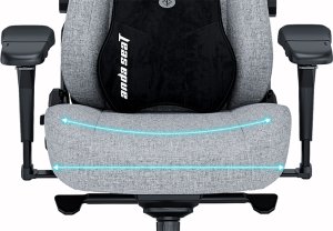 Fotel Anda Seat Fotel gamingowy Kaiser 3 PRO XL Anda Seat materiałowy szary 11