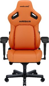 Fotel Anda Seat Fotel gamingowy Kaiser 4 XL Anda Seat skórzany pomarańczowy 3