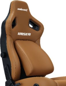 Fotel Anda Seat Fotel gamingowy Kaiser 4 XL skórzany brązowy 5