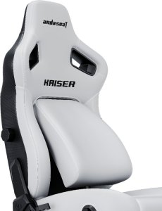 Fotel Anda Seat Fotel gamingowy Kaiser 4 XL skórzany biały 5
