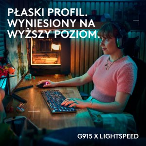 Klawiatura Logitech G915 X Lightspeed GL Tactile (920-012676) 2