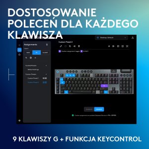 Klawiatura Logitech G915 X Lightspeed GL Tactile (920-012676) 4