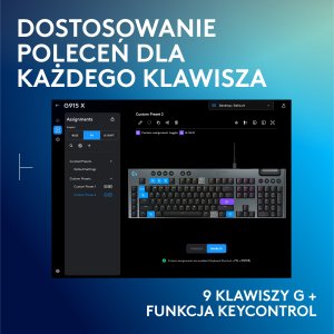 Klawiatura Logitech G915 X GL Tactile (920-012942) 4