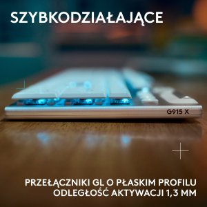 Klawiatura Logitech G915 X Lightspeed GL Tactile (920-012690) 3