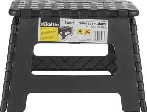Geko STOŁEK-TABORET SKŁADANY ANTYPOŚLIZGOWY 150kg NISKI 3