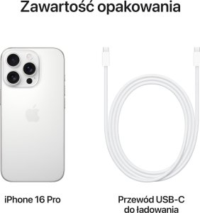 Smartfon Apple iPhone 16 Pro 1TB White Titanium (MYNT3) 9