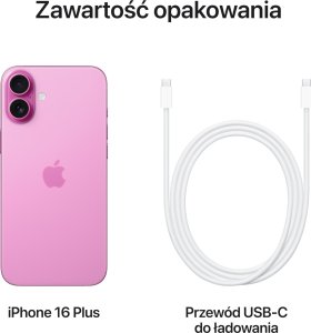Smartfon Apple iPhone 16 Plus 256GB Pink (MXY13) 9