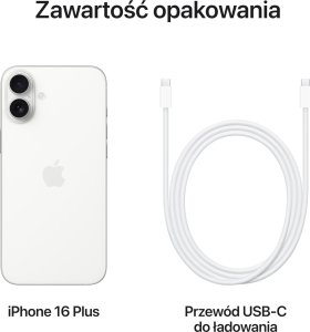 Smartfon Apple iPhone 16 Plus 256GB White (MXWV3) 9