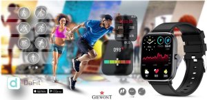 Smartwatch Giewont GW230-2 Czarny  (GW230-2) 6