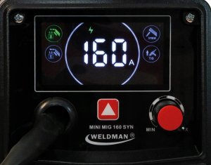 Weldman PÓŁAUTOMAT SPAW.IN.WELDMAN MINI MIG160 SYN 5