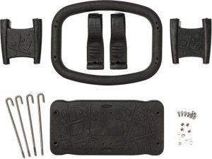 Huśtawka GIGI TOYS Huśtawka kubełkowa CURVE na łańcuchu (stal nierdzewna 5mm) 3