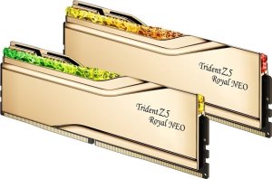 Pamięć G.Skill Trident Z5 Royal Neo, DDR5, 32 GB, 6000MHz, CL28 (F5-6000J2836G16GX2-TR5NG) 2