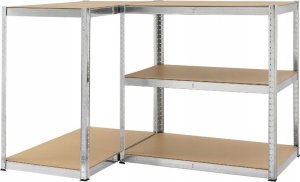 Funfit Regał metalowy magazynowy 180x90x40 cm 9