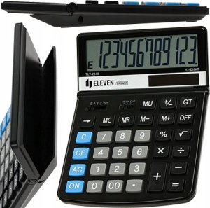 Kalkulator Eleven ELEVEN Kalkulator biurowy z regulowanym kątem wyświetlacza TLT2348 czarny 2