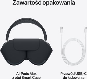Słuchawki Apple AirPods Max (USB-C) księżycowa poświata (MWW53ZM/A) 4