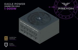 Zasilacz PREYON Eagle Power GOLD 1000W (PEPG1000W) 14