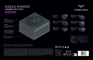 Zasilacz PREYON Eagle Power GOLD 850W (PEPG850W) 14
