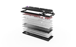Klawiatura PREYON Silent claw yellow Gateron Yellow Pro (PSCY105B) 9