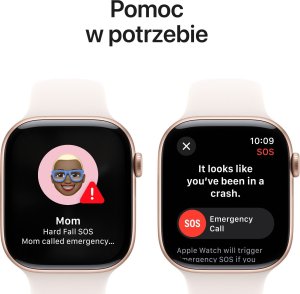 Smartwatch Apple Watch 10 GPS 42mm Rose Gold Alu M/L Różowy (MWWJ3) 6