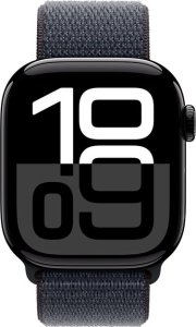 Smartwatch Apple Watch 10 GPS 42mm Jet Black Alu Sport Loop Granatowy (MWWG3) 2