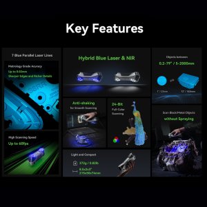 Skaner Creality CR-Scan Raptor 3D (4008050049) 4
